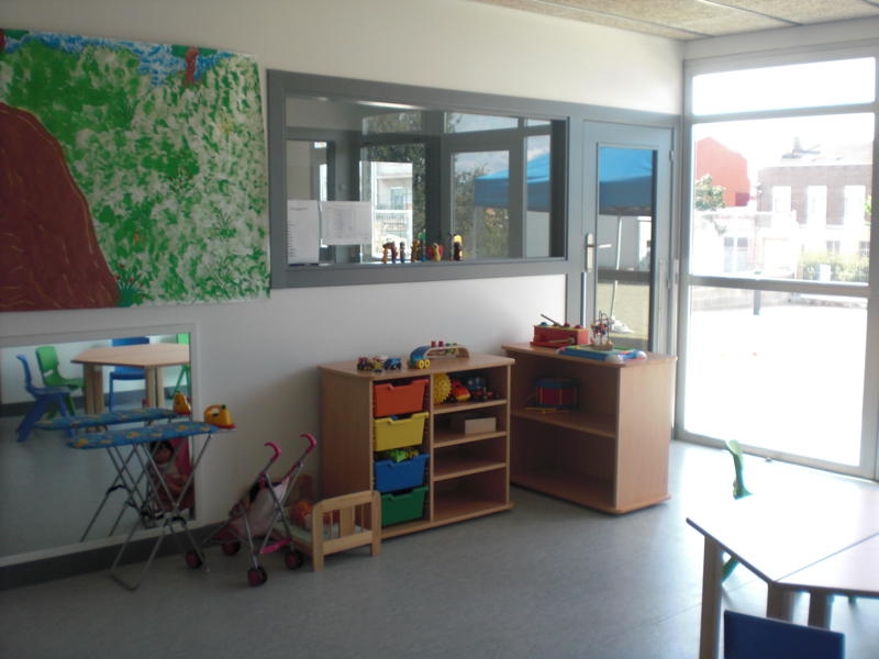 Interior de la llar d'Infants L'Avió de paper