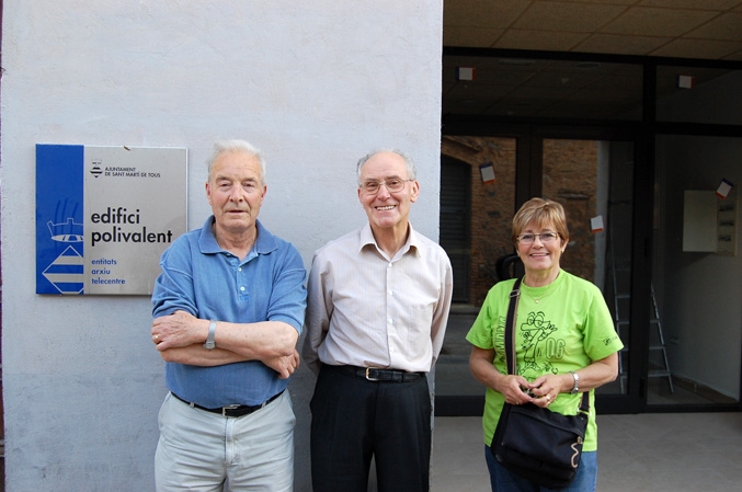 Membres dels Amics de Tous / Foto: Ajuntament St. Martí de Tous