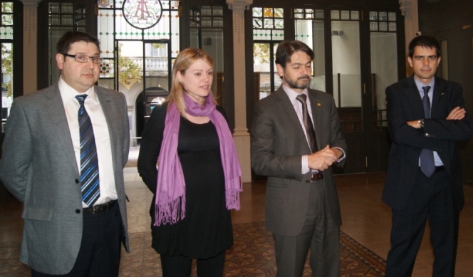 Jordi Torra, Maria Senserrich, Oriol Pujol i Marc Castells