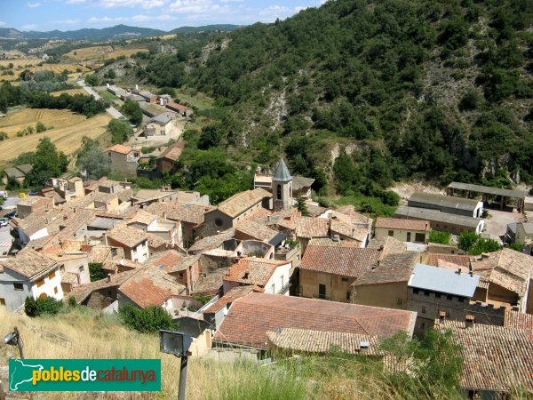 Castellfollit de Riubregós, dels primers municipis anoiencs a fer l'apagada - foto: PdC