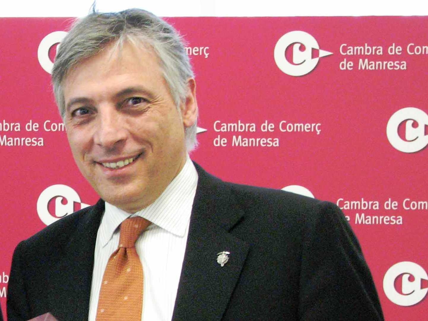 Manel Rosell, president de la Cambra de Comerç de Manresa - ACN