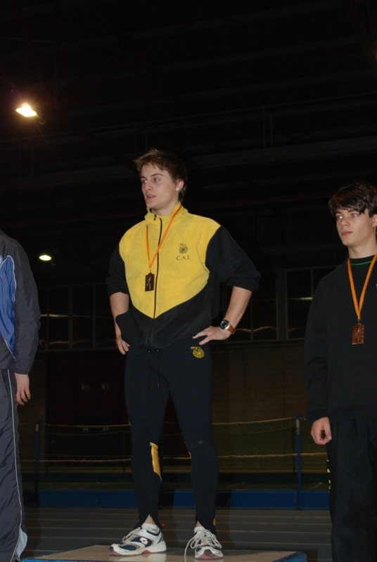 Eduard Viles va pujar al graó més alt del podi