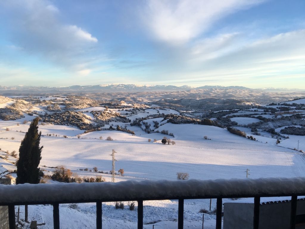 La neu a Conill, al nord, fa 15 dies FOTO: A. de Solà