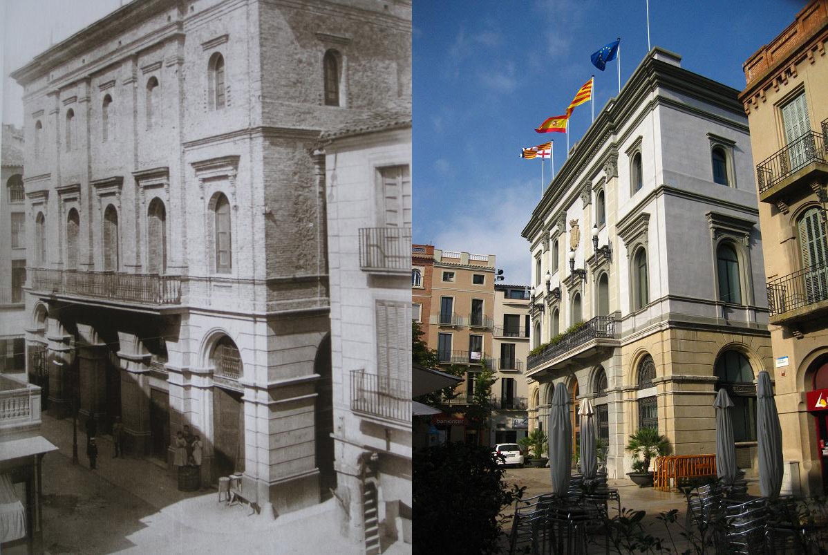 L'Ajuntament d'Igualada, a finals del XIX i en l'actualitat