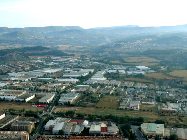 Vista del polígon Les Comes