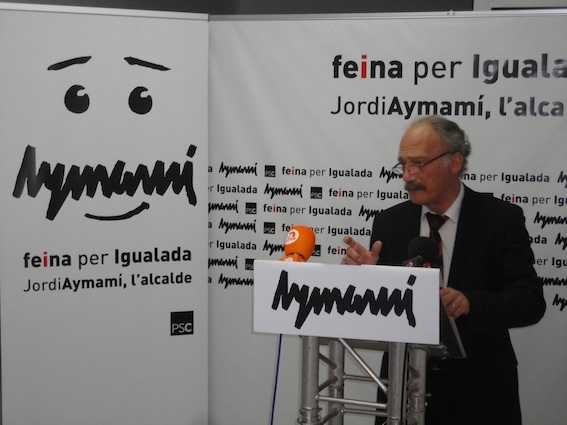 Jordi Aymamí en la roda de premsa