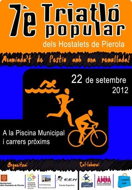 Cartell de la VII Triatló Popular