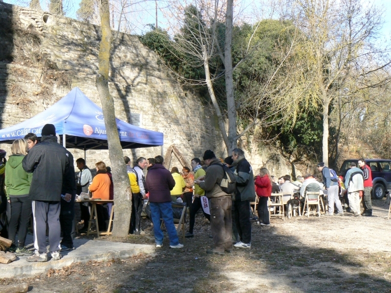 Acte per La Marató 07 a Calaf