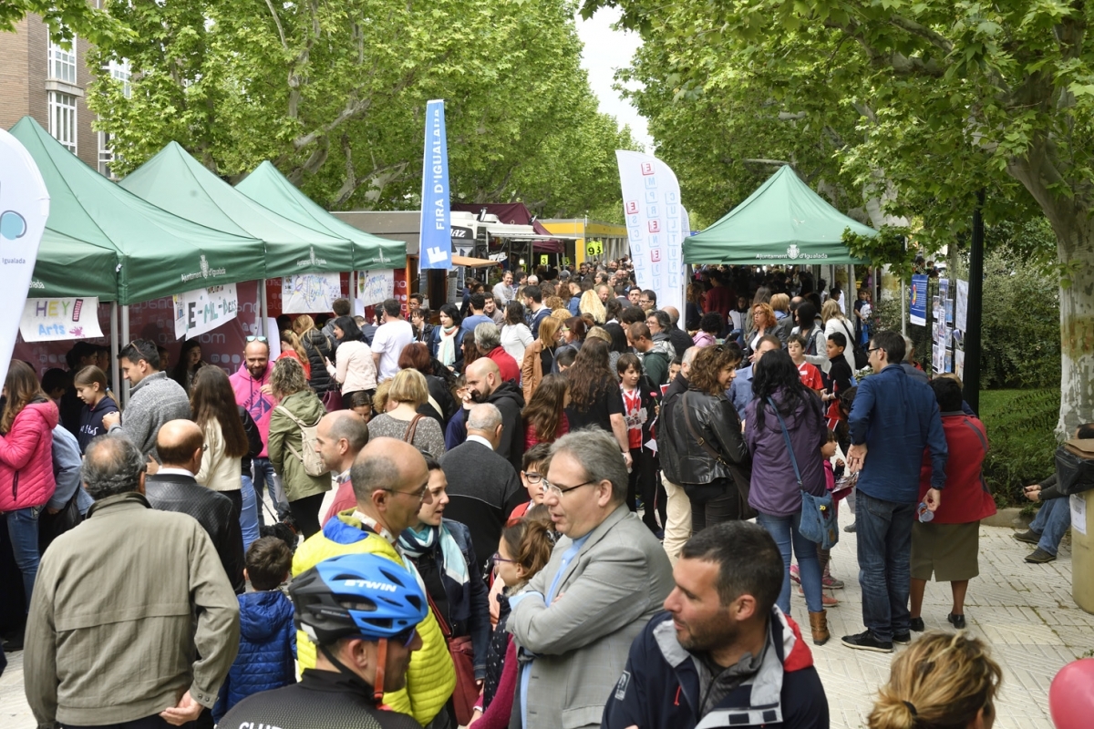 El Passeig Verdaguer, l'any passat, la jornada del mercat