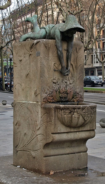 L'imatge tradicional de l'escultura, abans de l'accident