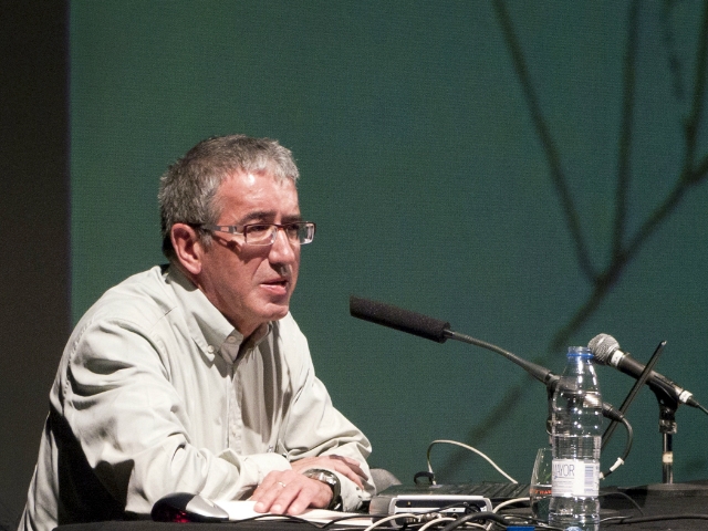L'arquitecte Carles Crespo en la sessió de l'AUGA