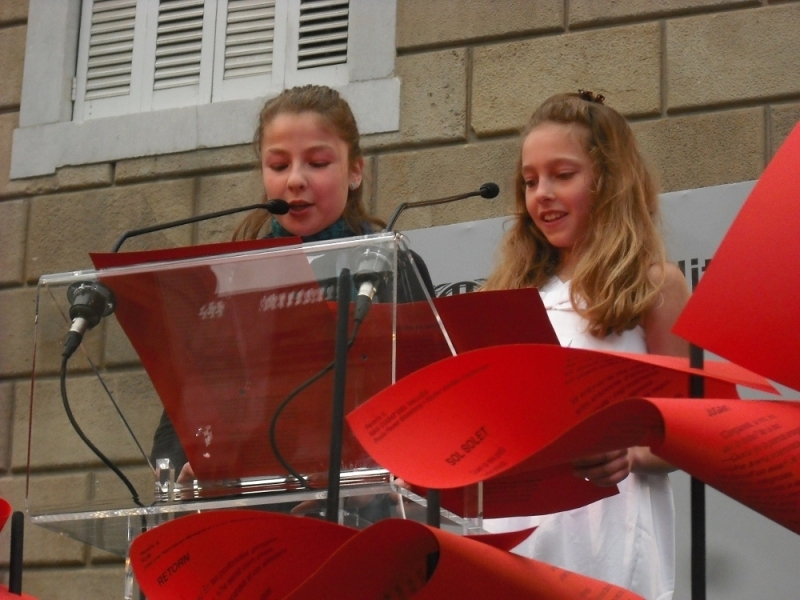 Lectura de poemes (CEIP Joan Maragall)