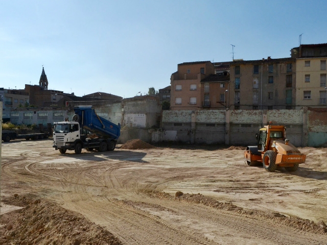 Comencen Les Obres Per Ampliar La Zona Blanca De Cal Carner