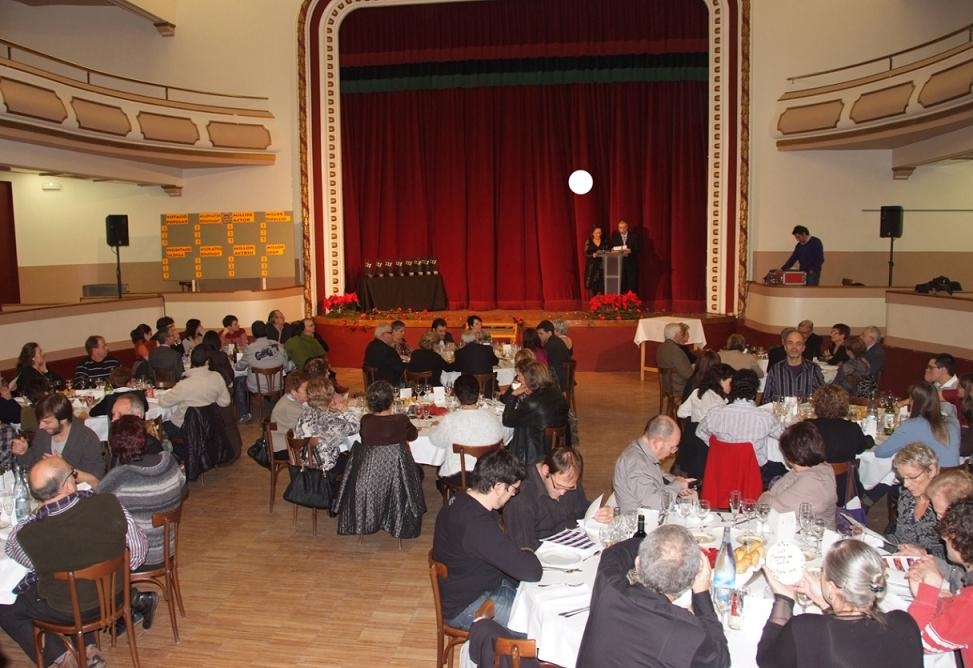 Acte de lliurament de premis del concurs de Teatre. Foto: fotoestudi Rosell