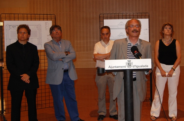 Xavier Figueras, Josep M. Sala, Enric Solsona, Jordi Aymamí i Maria Enric