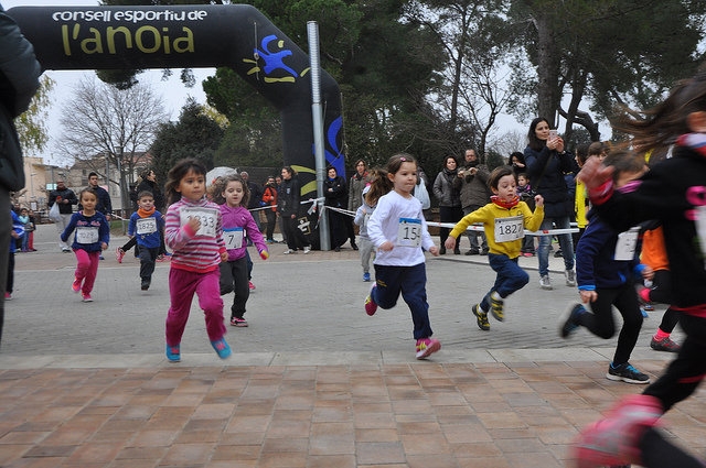 Una instantània del cros escolar del curs passat