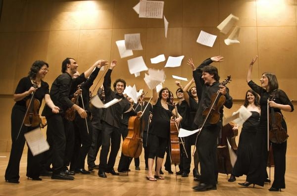 L'orquestra terrassenca, en una imatge d'arxiu