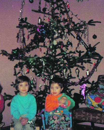 Celebrant el Nadal a Romania el 1998