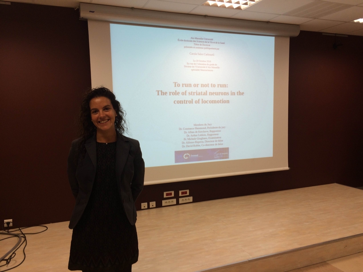 La jove igualadina, investigadora de l'universitat d'Aix-Marseille