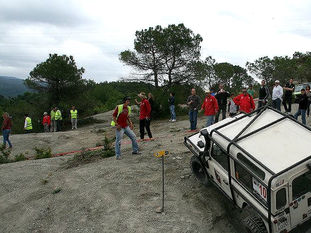 El 4x4 de Bargalló a la prova de Seva