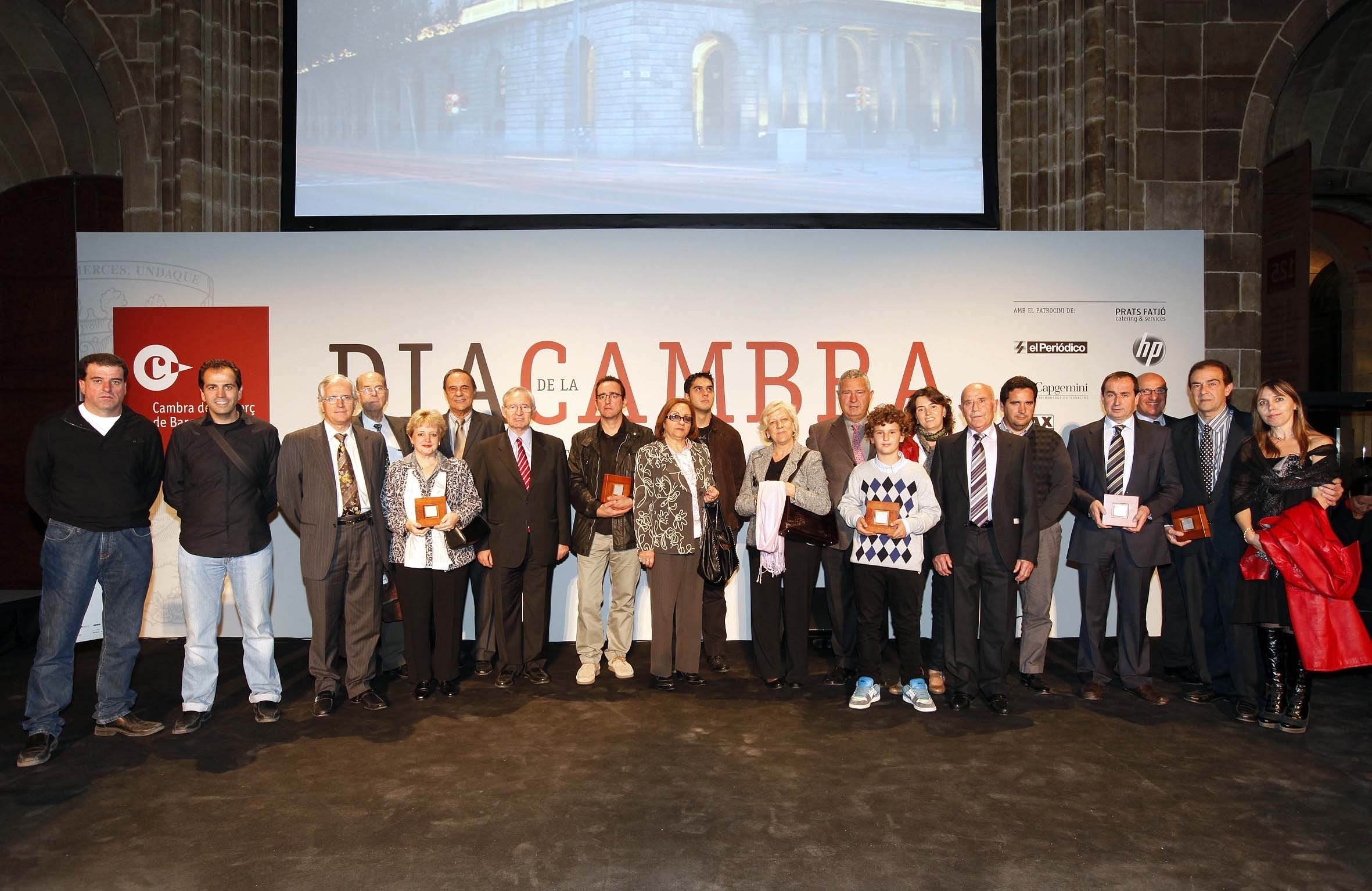 Els representants anoiencs - Foto: Cambra de Comerç