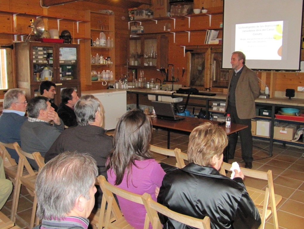 Un moment de la xerrada