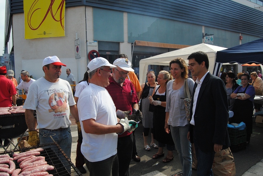 Marc Castells va ser a la Botifarrada del Mercat