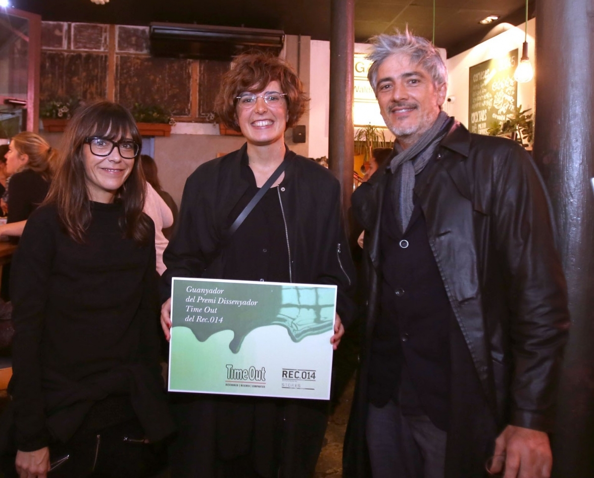 Txell Miras i Josep Abril flanquegen a Ingrid Pou, la guanyadora