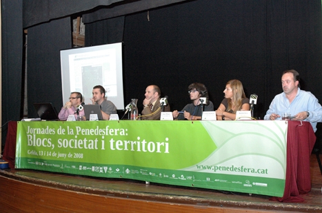 Imatge de les primeres Jornades de la Penedesfera