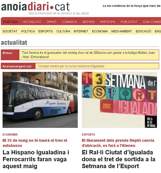 Portada de divendres