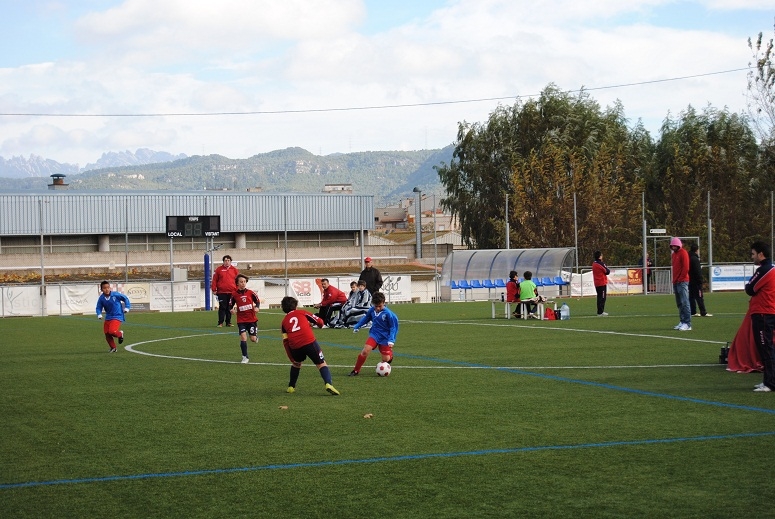 L'equip de benjamins del Vilanova - Imatge d'arxiu