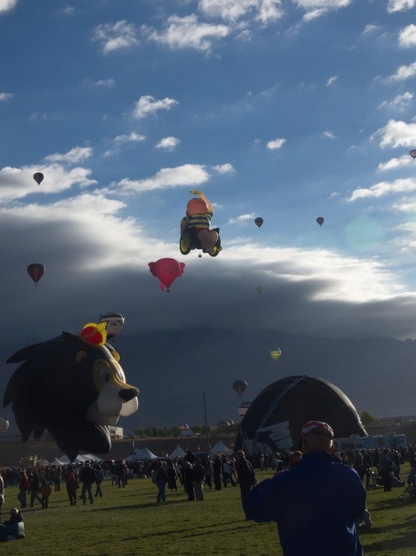 The Albuquerque Intrnational Balloon Fiesta 2012