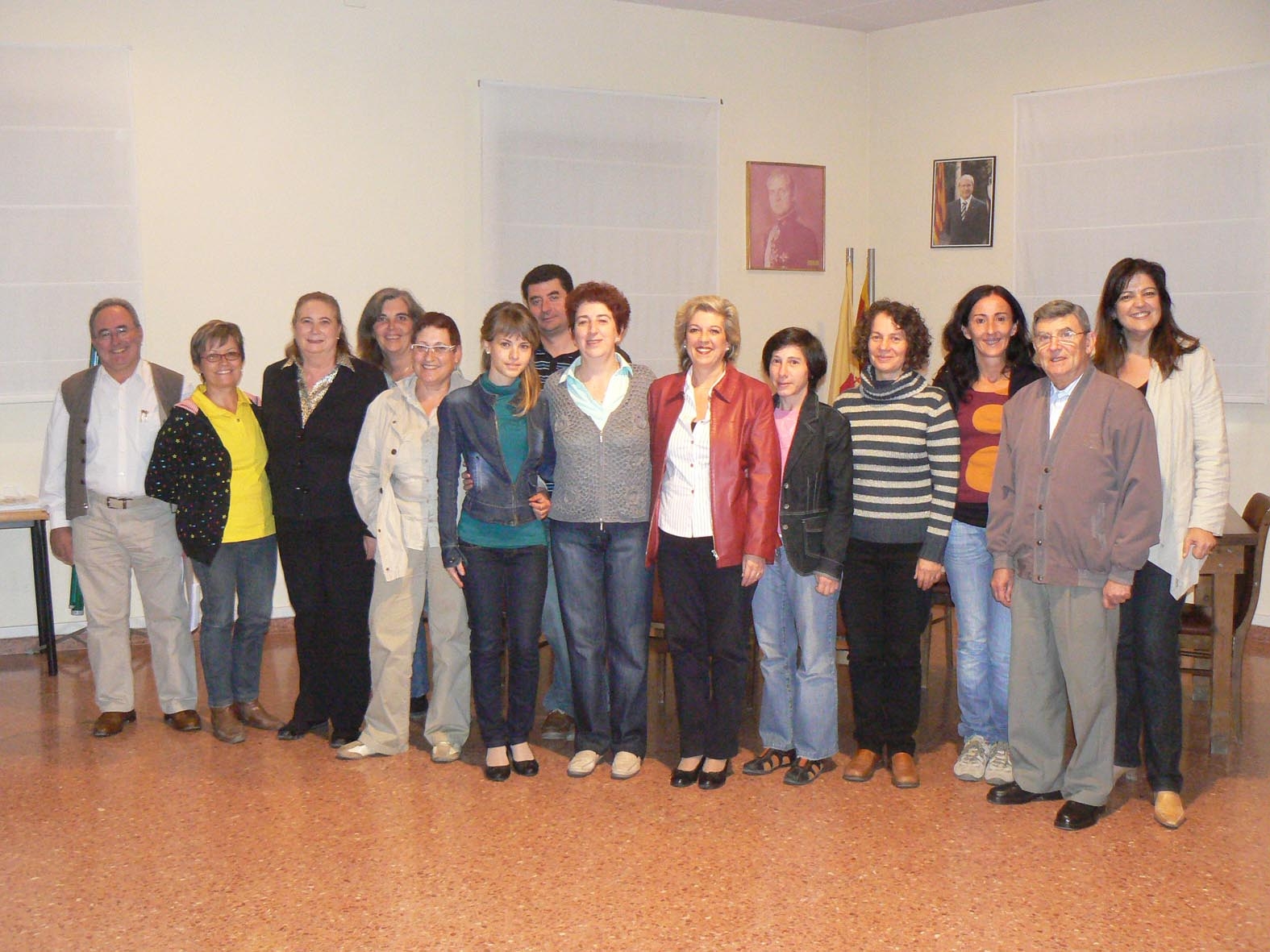 Els alumnes, després de rebre el diploma