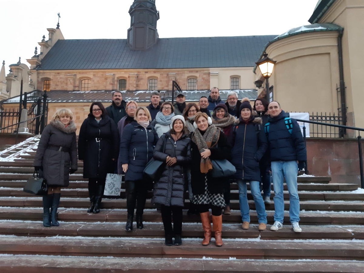 Els professors de diversos centres, reunits a Kielce