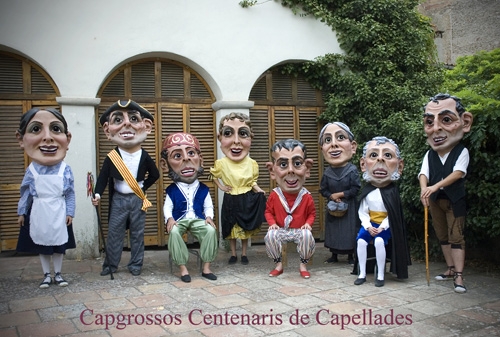 Els capgrossos centenaris de Capellades - Foto: festes.org