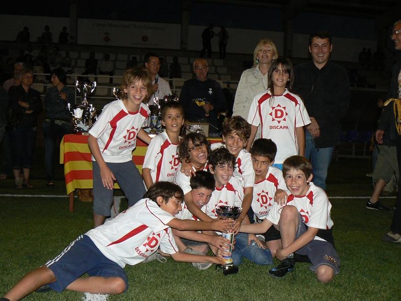 Discapa, campions en categoria alevins