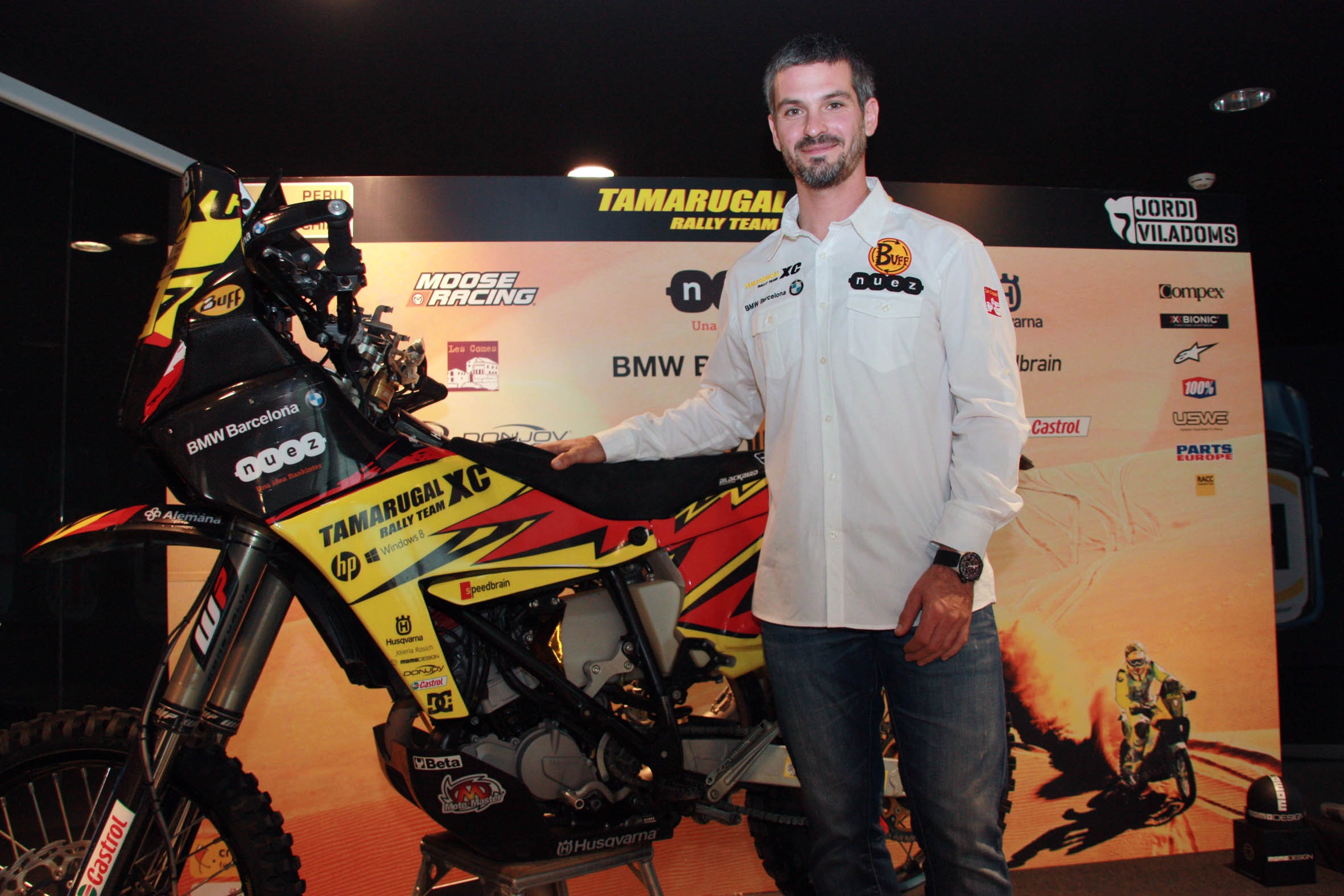 La nova moto és de la casa Husqvarna