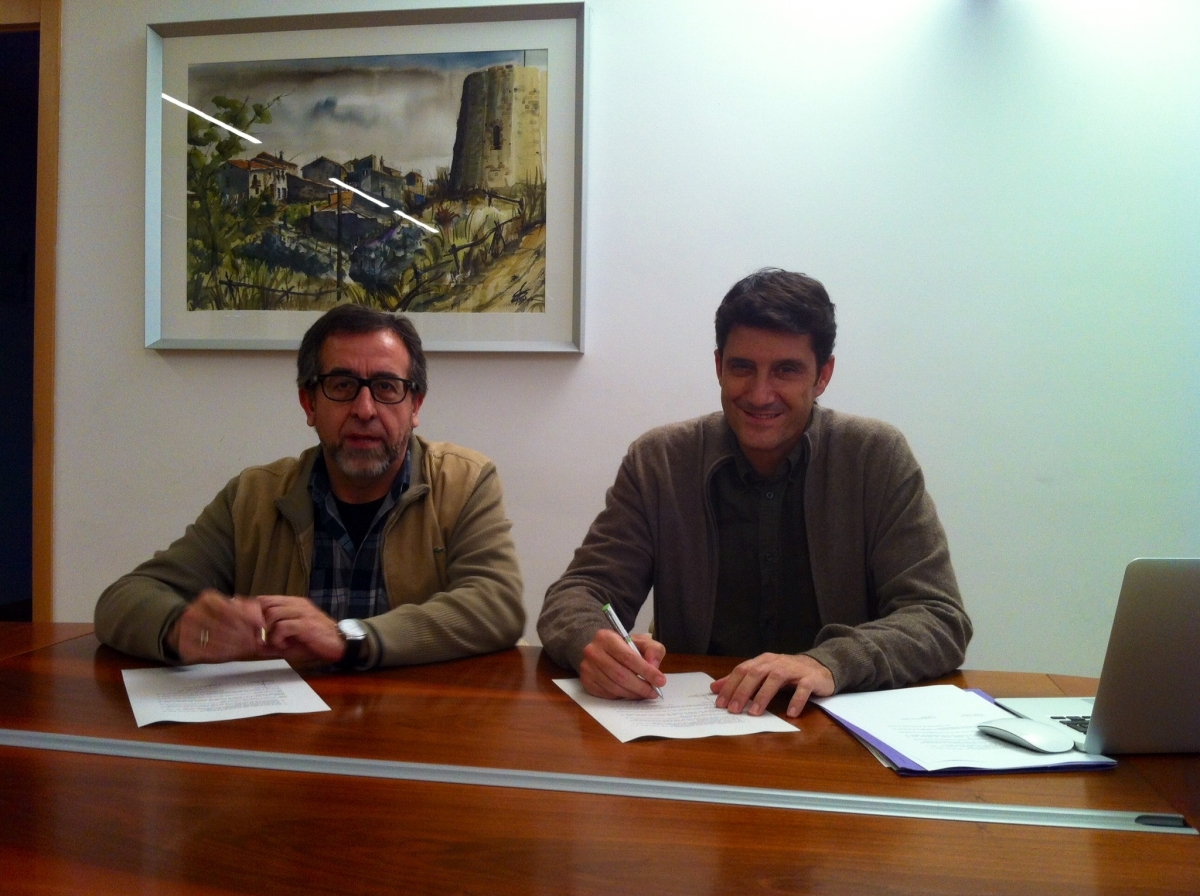 Solé i Botet van rubricar el conveni