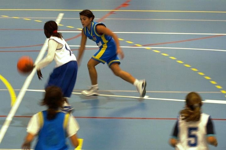 Mini femení blau en un partit anterior