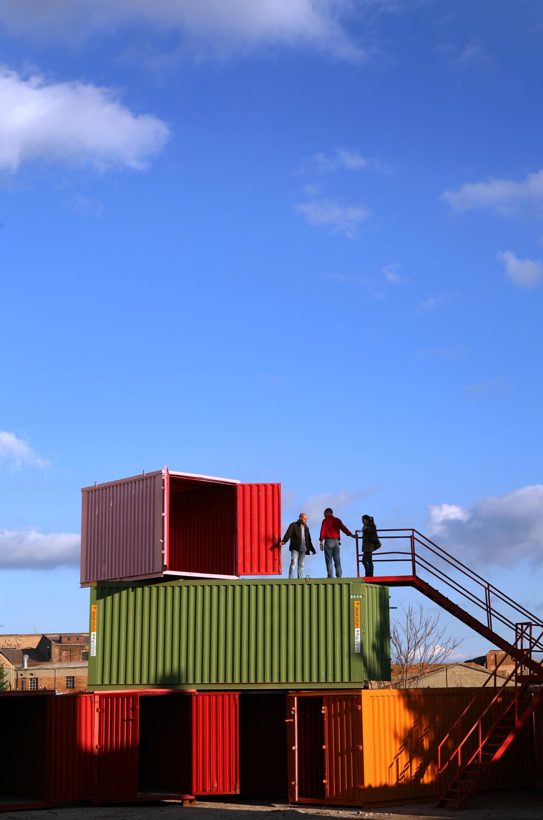 Els contenidors del Rec. Foto de Marc Vila