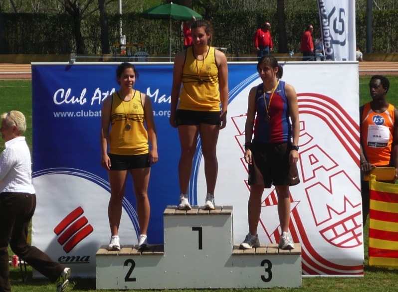 Èlia i Nìria Pascual al Campionat Universitari de Catalunya