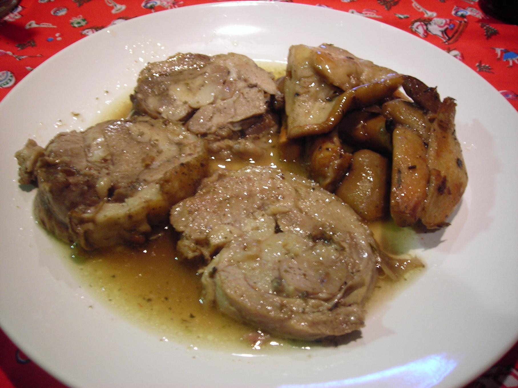 Espatlla de be farcida amb llenegues