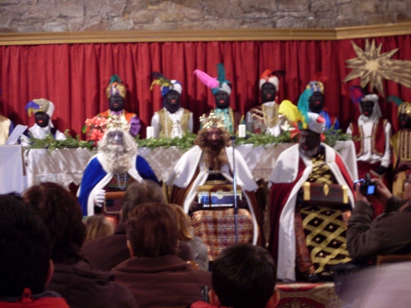 Els tres reis a l’església de Sant Pere de Jorba