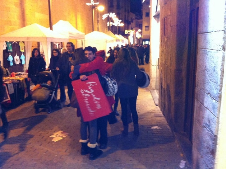 Els premiats es van fer públics a la plaça de Cal Font