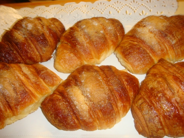 Croissants de xocolata de la Pastisseria Pla