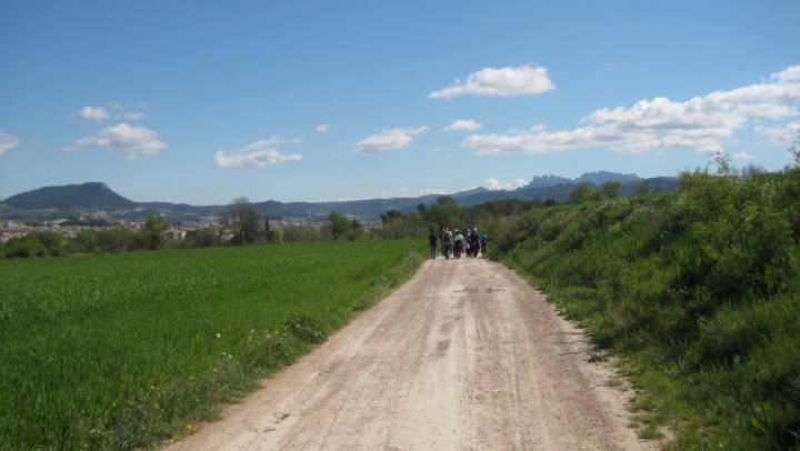 El camí de Can Titó, a Vilanova del Camí