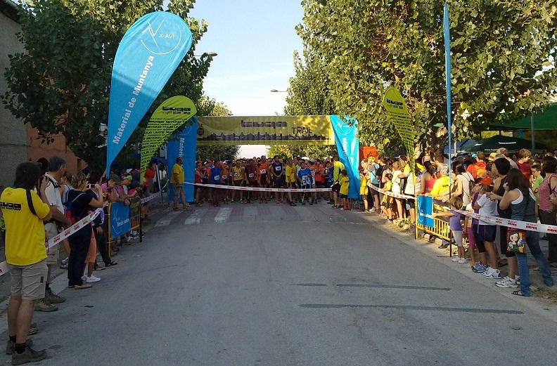 El Tuga Trail va comptar amb la col·laboració dels habitants de Castellolí