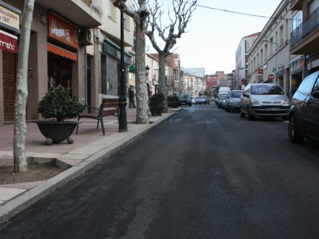 Carrer Sant Cristòfol on té el punt de venda Francisca Lara