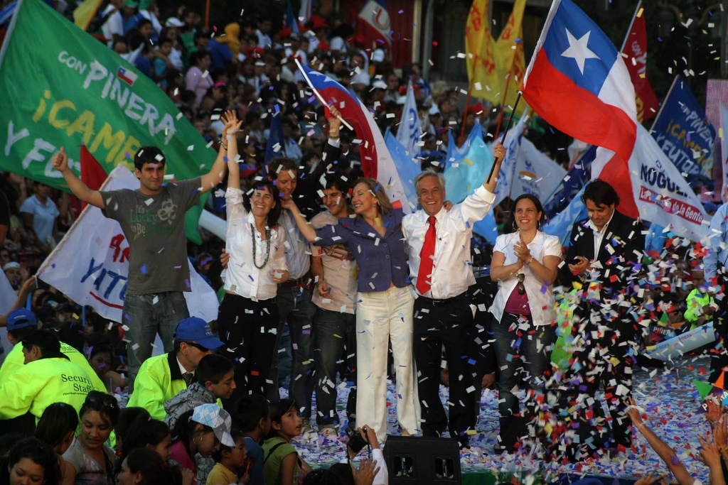 Sebastián Piñera aconsegueix la majoria absoluta - foto: pinera2010.cl