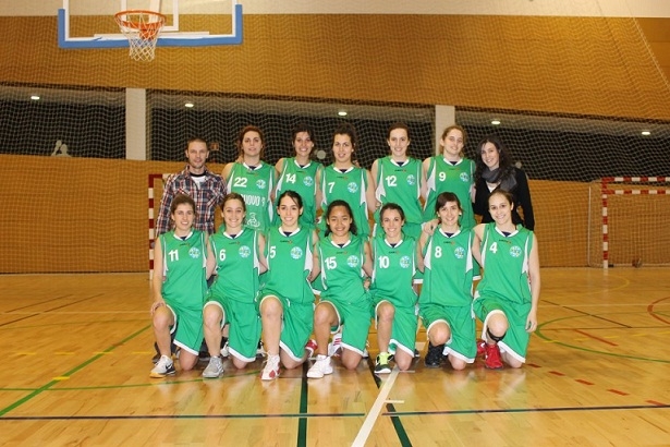 L’equip sènior femení, imparable amb 15 victòries en 18 partits. Foto: Adrià Garijo